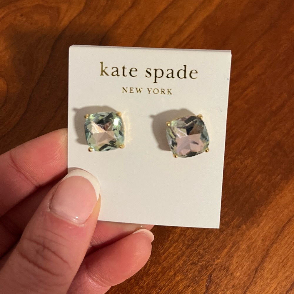 kate spade small square studs